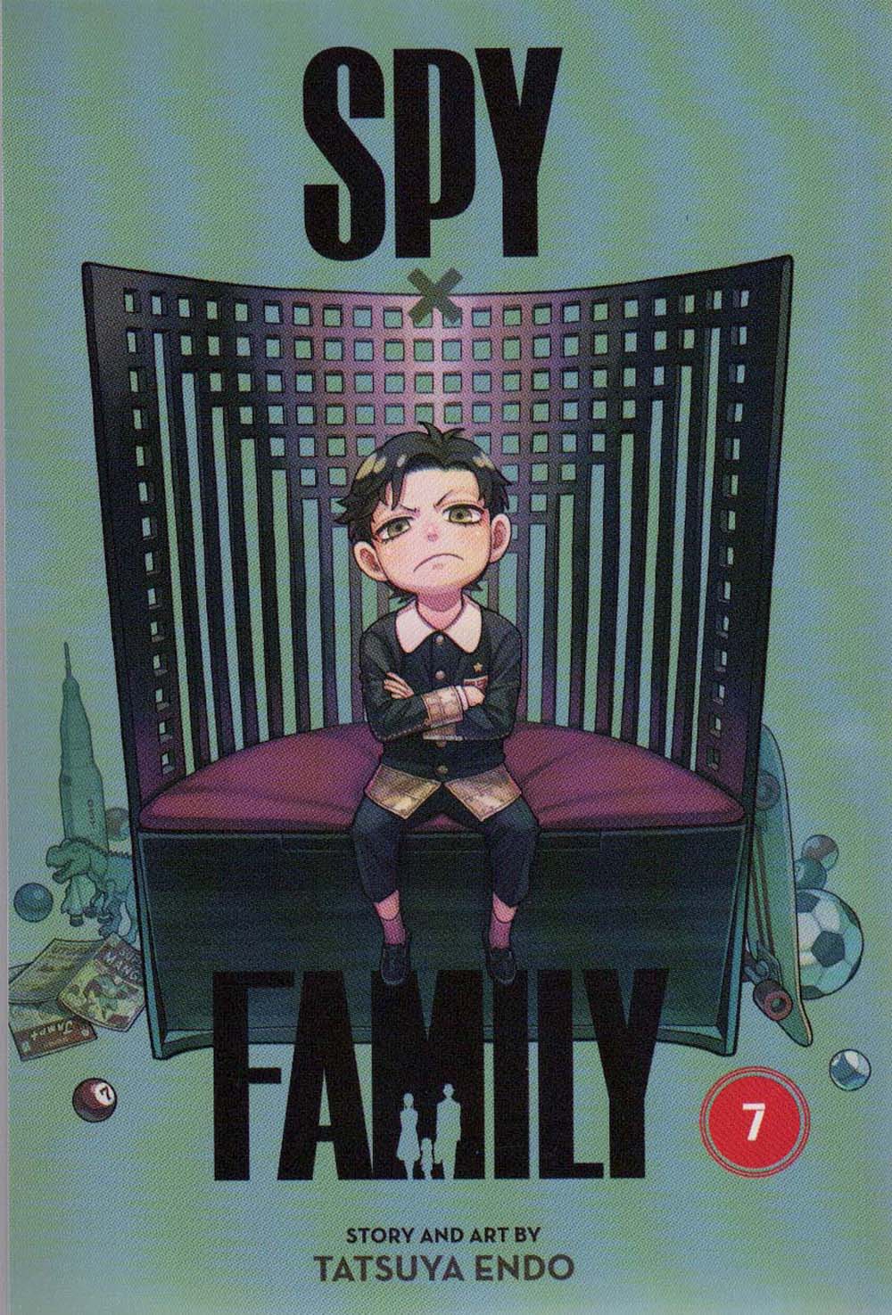 مانگا 7 (SPY FAMILY:خانواده جاسوس)،(کمیک استریپ)،(زبان اصلی،انگلیسی)