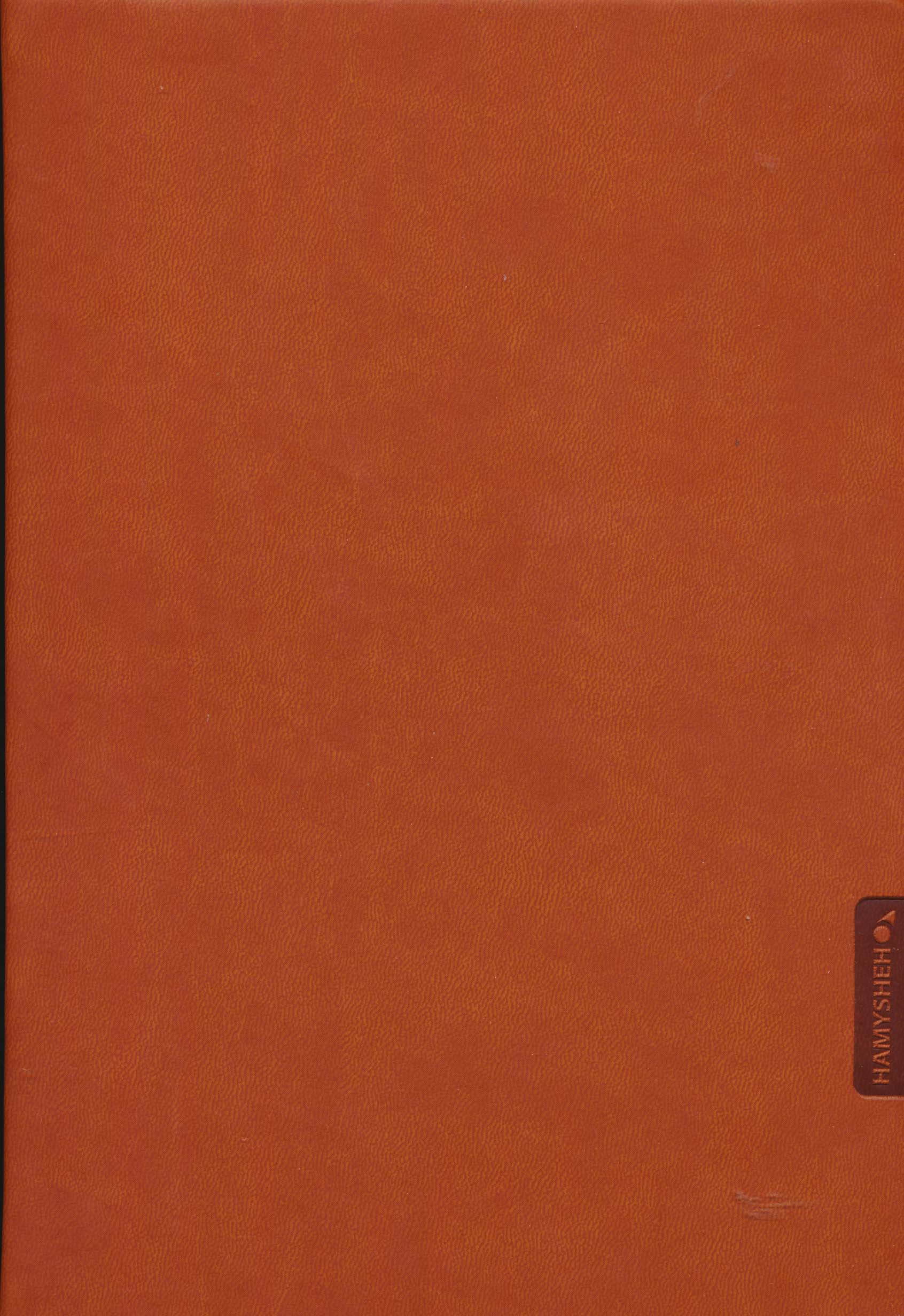 دفتر خط دار عسلی (طرح ANDY WARHOL،کد 279)،(چرم،لب طلایی،پلاکدار)