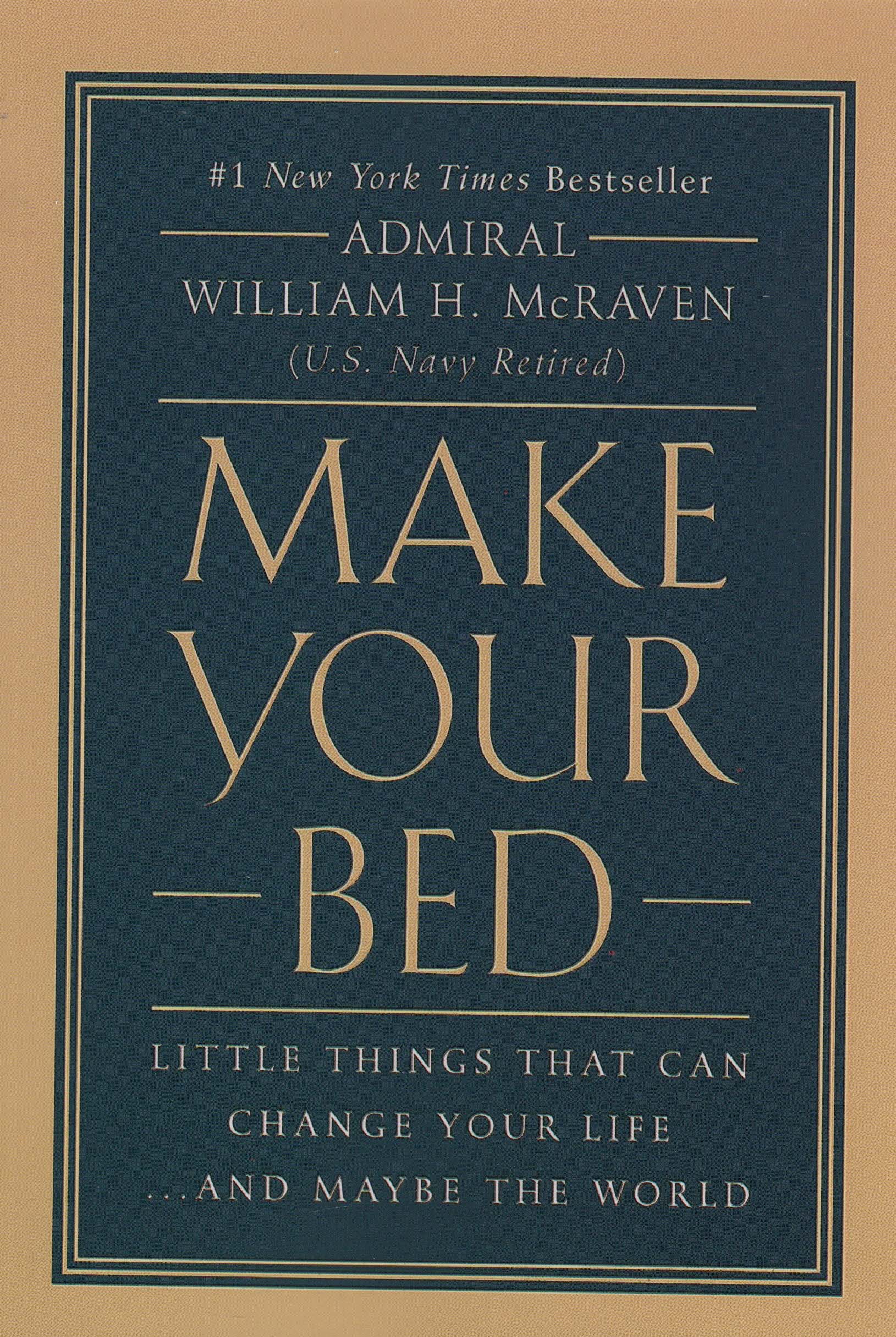 MAKE YOUR BED (تخت خوابت را مرتب کن)،(زبان اصلی،انگلیسی)