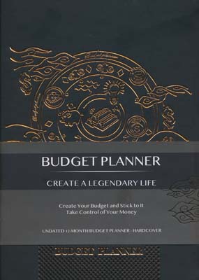 دفتر برنامه ریزی (پلنر BUDGET مشکی)