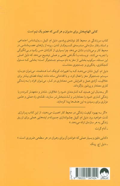 سرزندگی در محیط کار (چگونه علوم اعصاب کمک می کند کارمان را دوست داشته باشیم)