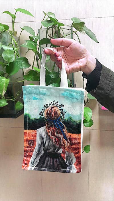 کیف پارچه ای 16*23/5 (کد SK-28)