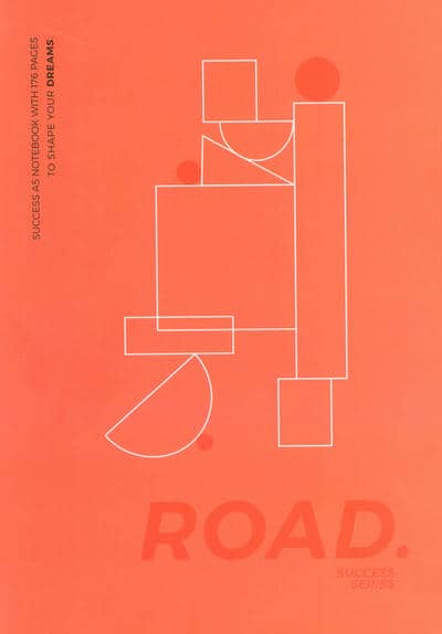 دفتر یادداشت خط دار  PASSION (طرح ROAD،کد 728)