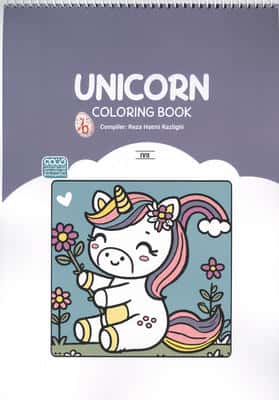 کتاب رنگ آمیزی (طرح Unicorn،کد 1711)،(سیمی)