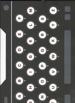 دفتر یادداشت طرح کیبورد (کد 695)