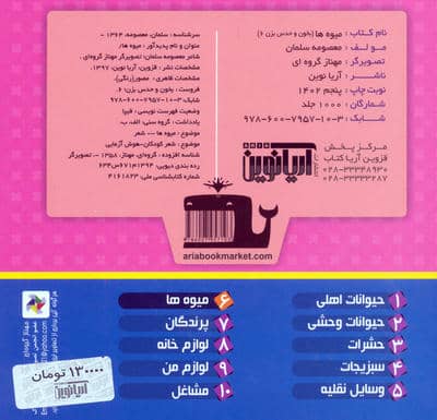 بخون و حدس بزن 6 (میوه ها)،(گلاسه)