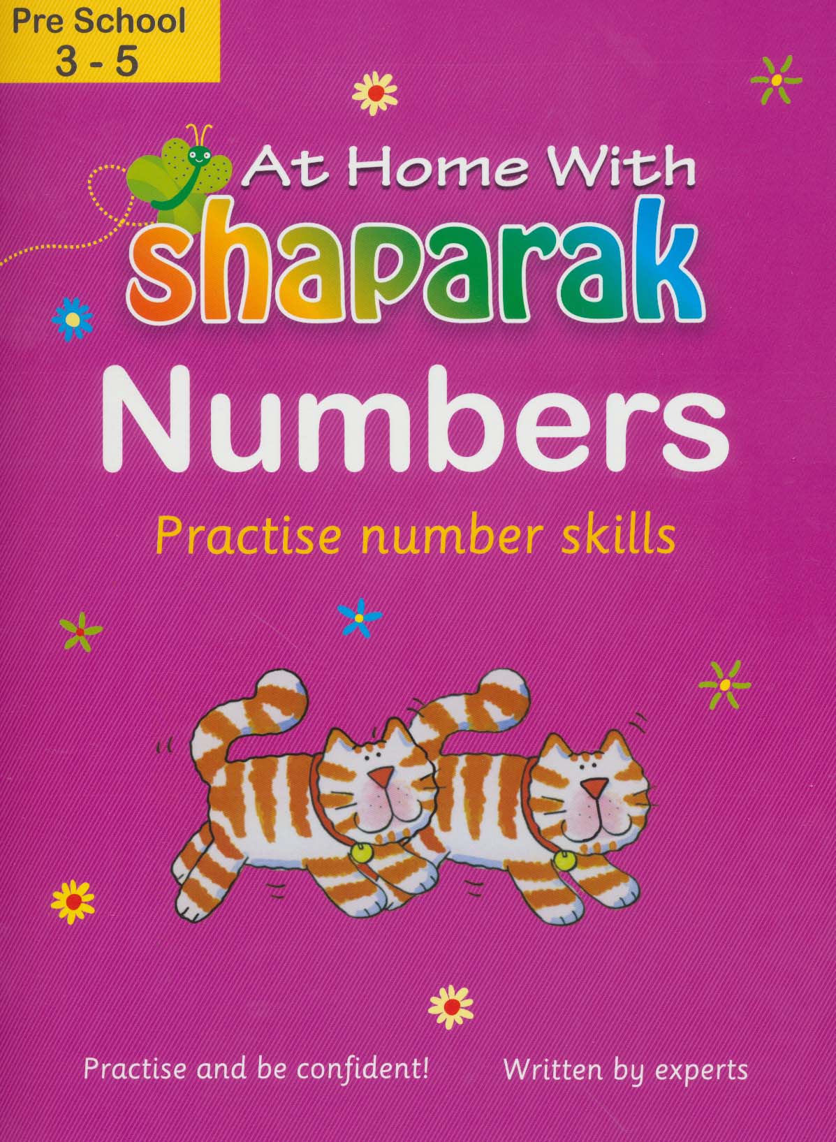 شاپرک صورتی (آموزش اعداد:Numbers)،(انگلیسی)