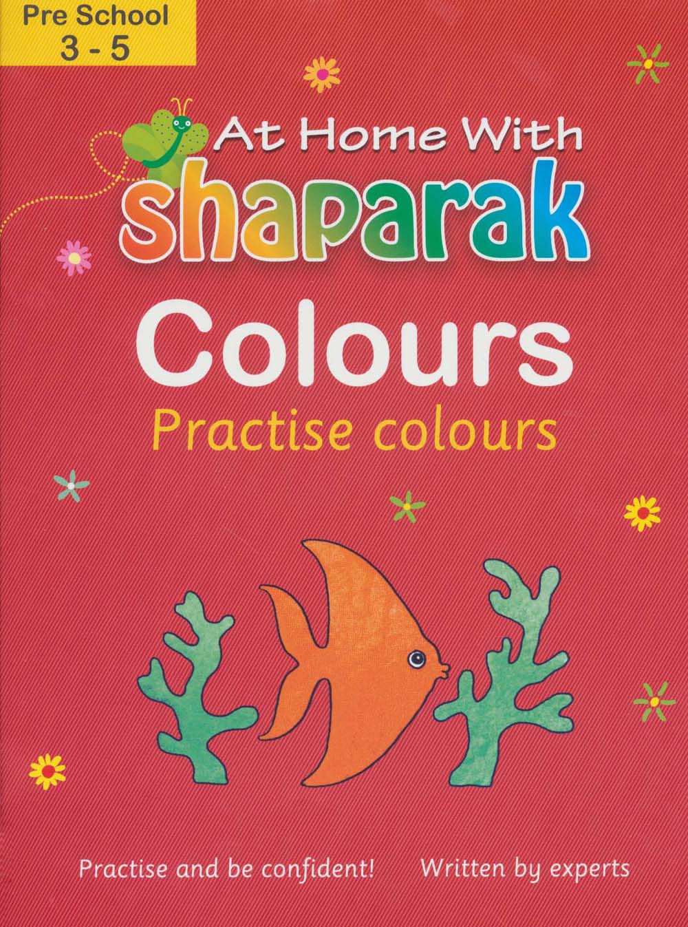 شاپرک قرمز (آموزش رنگها:colours)،(انگلیسی)