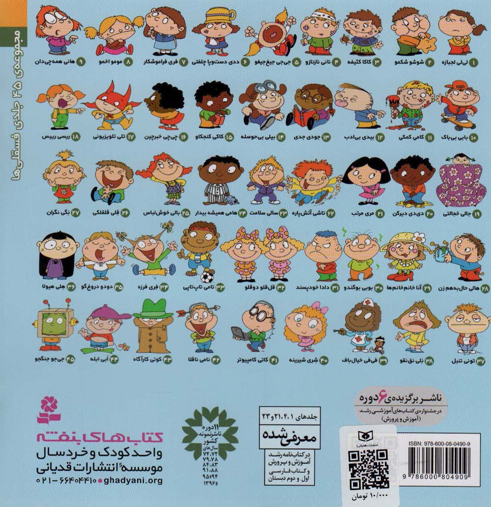 فسقلی ها35 (دودو دروغ گو)،(22*22)،(گلاسه)