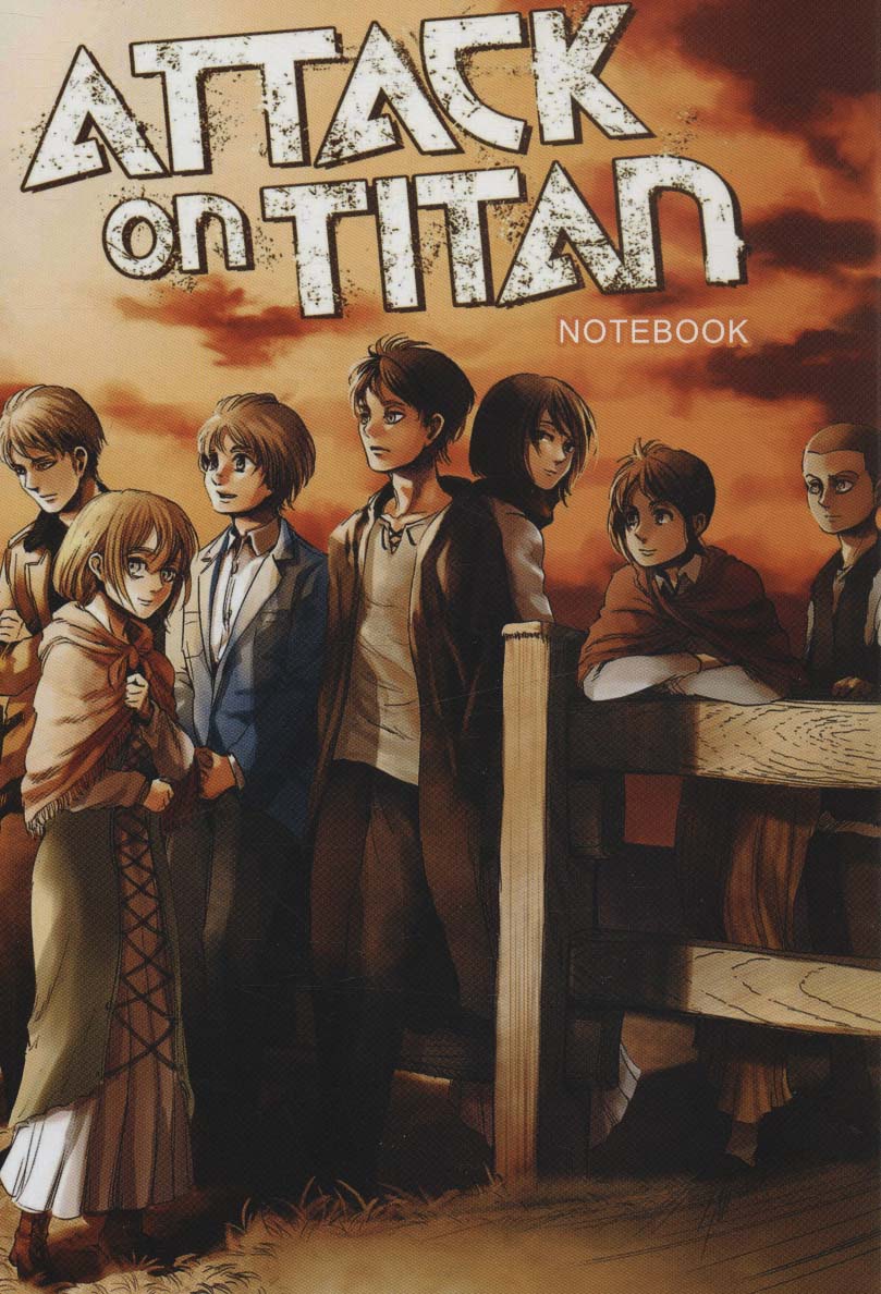 دفتر خط دار حمله به تایتان (ATTACK ON TITAN)،(کد 504)